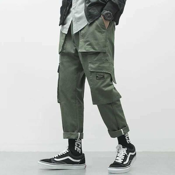 men's pants hip hop men pantalones hombre high street kpop casual cargo with many pockets joggers streetwear trousers harajuku, Black
men's pants hip hop men pantalones hombre high street kpop casual cargo with many pockets joggers streetwear trousers harajuku, Black