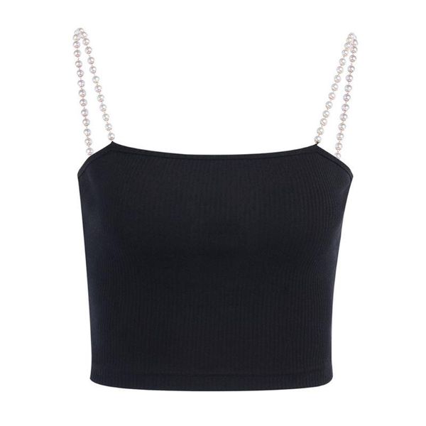 women's tanks & camis women cami halter crop summer imitation pearls shoulder strap sleeveless blouse vest beach vacation clubwear, White
women's tanks & camis women cami halter crop summer imitation pearls shoulder strap sleeveless blouse vest beach vacation clubwear, White