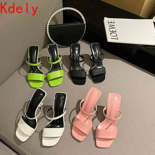 sandals 2021 summer slippers thin high heel slides ladies brand design square toe casual outdoor beach dress pumps tzdz, Black
sandals 2021 summer slippers thin high heel slides ladies brand design square toe casual outdoor beach dress pumps tzdz, Black