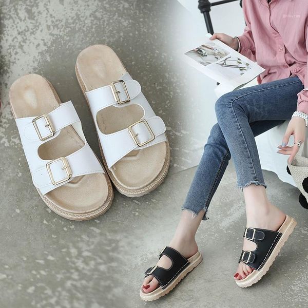 slippers net red cool women wear summer 2021 beach flat bottom fashion versatile ins1, Black
slippers net red cool women wear summer 2021 beach flat bottom fashion versatile ins1, Black