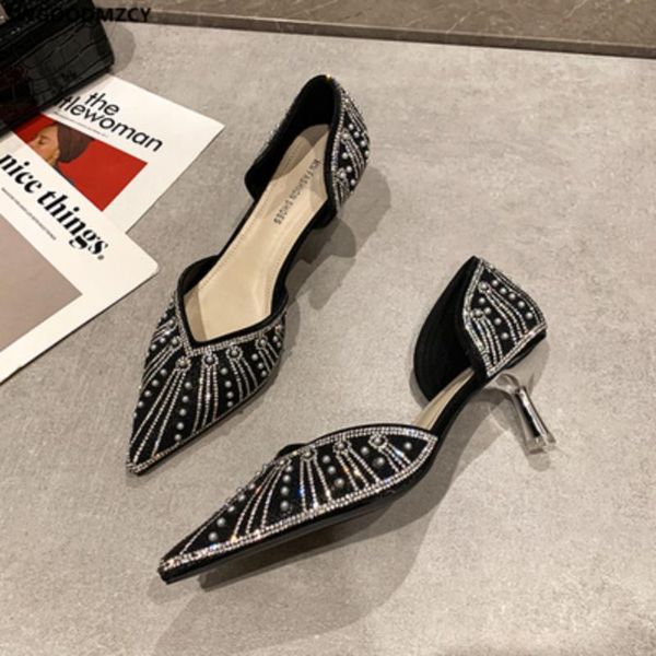 dress shoes crystal for women 2021 high heels wedding bride office pumps zapatos de mujer, Black
dress shoes crystal for women 2021 high heels wedding bride office pumps zapatos de mujer, Black