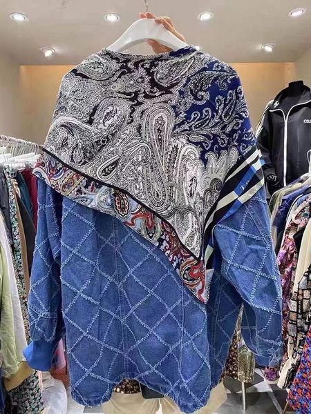 women's jackets getspring women denim plaid jacket printed female snippets jean casual loose fashion long autumn blue ueju, Black;brown
women's jackets getspring women denim plaid jacket printed female snippets jean casual loose fashion long autumn blue ueju, Black;brown