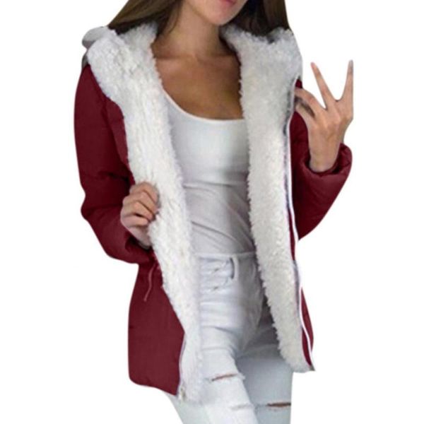 women's jackets 5xl plus size women winter coat oversized casual loose solid color jacket pockets zipper hooded thick warm, Black;brown
women's jackets 5xl plus size women winter coat oversized casual loose solid color jacket pockets zipper hooded thick warm, Black;brown
