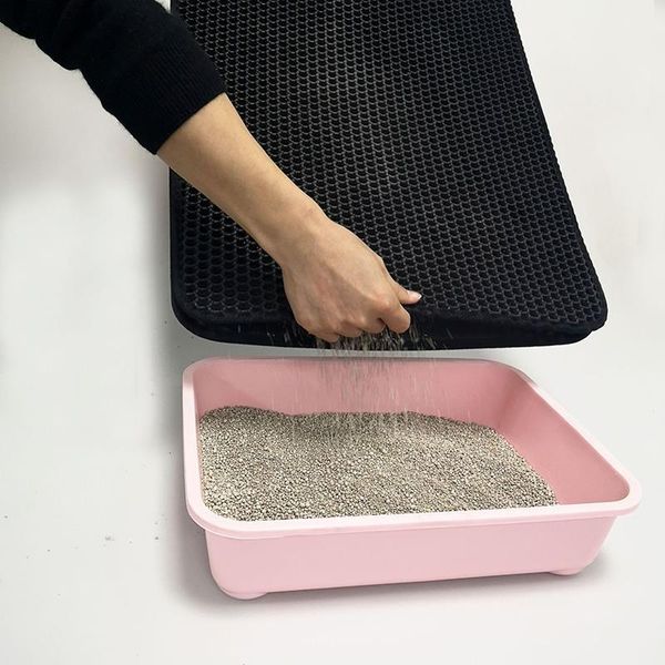 cat beds & furniture eva pet litter mat waterproof double layer trapping mats pad non-slip kitten clean products cats accessories
cat beds & furniture eva pet litter mat waterproof double layer trapping mats pad non-slip kitten clean products cats accessories