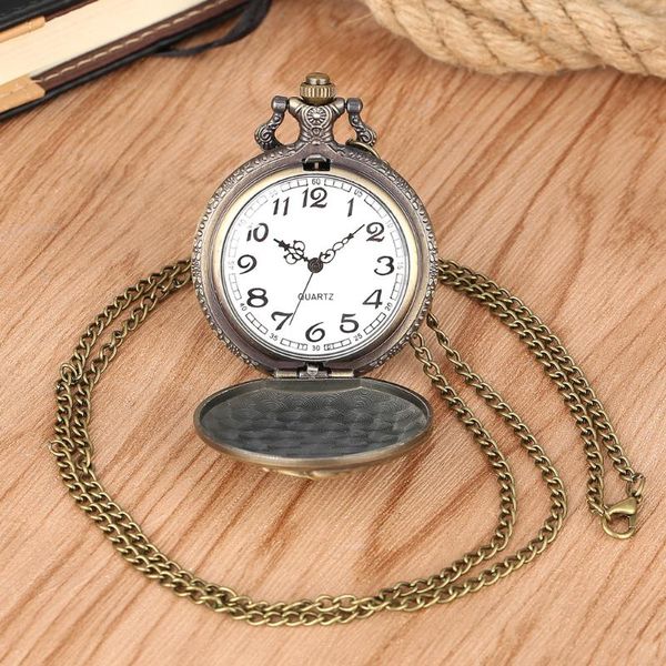 pocket watches vintage brown watch quartz with chain locomotive fish boat anchor print surface, Slivery;golden
pocket watches vintage brown watch quartz with chain locomotive fish boat anchor print surface, Slivery;golden