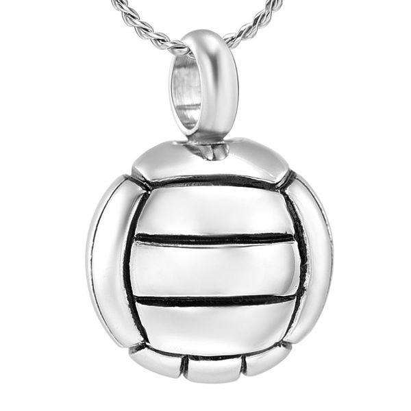 chains cremation memorial jewelry volleyball charm pendant stainless steel keepsake urn necklace for ashes, Silver
chains cremation memorial jewelry volleyball charm pendant stainless steel keepsake urn necklace for ashes, Silver