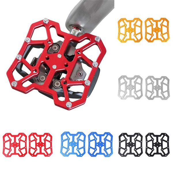 bike pedals 1pairs bicycle pedal aluminum alloy flat platform adapter self locking padals parts for universal mtb road
bike pedals 1pairs bicycle pedal aluminum alloy flat platform adapter self locking padals parts for universal mtb road