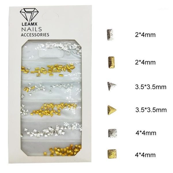 mixed nail rivets gold nails art decoration 2021 3d accessories triangle rivet diy charms for manicure l3871, Silver;gold
mixed nail rivets gold nails art decoration 2021 3d accessories triangle rivet diy charms for manicure l3871, Silver;gold