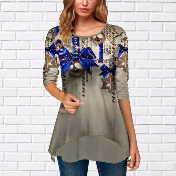 women's blouses & shirts women christmas breathable durable comfortable loose t-shirt pullovers, White
women's blouses & shirts women christmas breathable durable comfortable loose t-shirt pullovers, White
