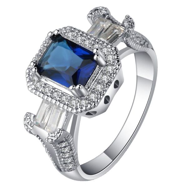 wedding rings 2021 summer fashion blue crystal ring for women 2ct large suqare birthstone zircon band trend jewelry shiny female bague, Slivery;golden
wedding rings 2021 summer fashion blue crystal ring for women 2ct large suqare birthstone zircon band trend jewelry shiny female bague, Slivery;golden