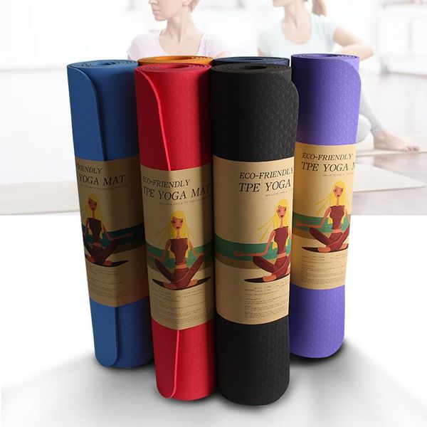 yoga mat durable non slip carpet 1830*610*6mm for beginner environmental fitness pilates blankets mats
yoga mat durable non slip carpet 1830*610*6mm for beginner environmental fitness pilates blankets mats