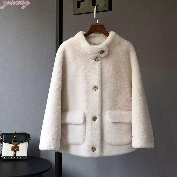 women's fur & faux lamb wool coat slimming anti-pilling polar fleece plush coats woman fluffy jackets autumn winter jacket female, Black
women's fur & faux lamb wool coat slimming anti-pilling polar fleece plush coats woman fluffy jackets autumn winter jacket female, Black