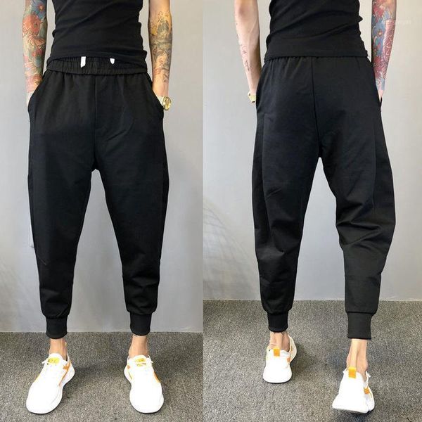 summer thin capris men's net red same loose harem black casual pants korean leg
summer thin capris men's net red same loose harem black casual pants korean leg