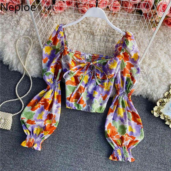 neploe blusas mujer de moda fashion flare sleeve crop square collar backless pleated shirt print chiffon blouses women 210422, White
neploe blusas mujer de moda fashion flare sleeve crop square collar backless pleated shirt print chiffon blouses women 210422, White