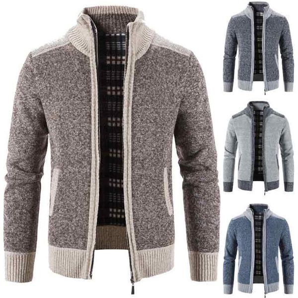 men's jackets loose coat m-3xl autumn and winter sweater thick warm cardigan fashion spliced casual knit jacket, Black;brown
men's jackets loose coat m-3xl autumn and winter sweater thick warm cardigan fashion spliced casual knit jacket, Black;brown