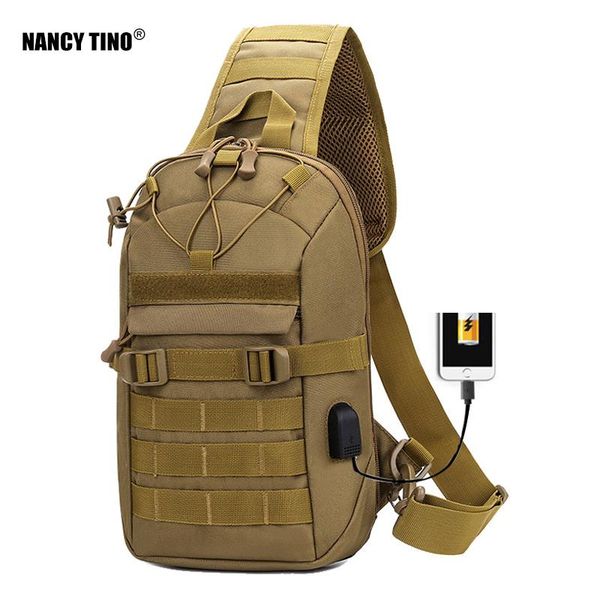 outdoor bags nancy tino usb charging chest bag military tactical army shoulder sling fishing camping hiking travel duffle mochila
outdoor bags nancy tino usb charging chest bag military tactical army shoulder sling fishing camping hiking travel duffle mochila