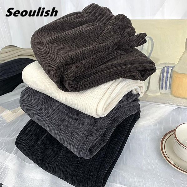 women's pants & capris casual thicken corduroy high waist female wide leg streetwear loose trousers ladies 2021 autumn winter, Black;white
women's pants & capris casual thicken corduroy high waist female wide leg streetwear loose trousers ladies 2021 autumn winter, Black;white