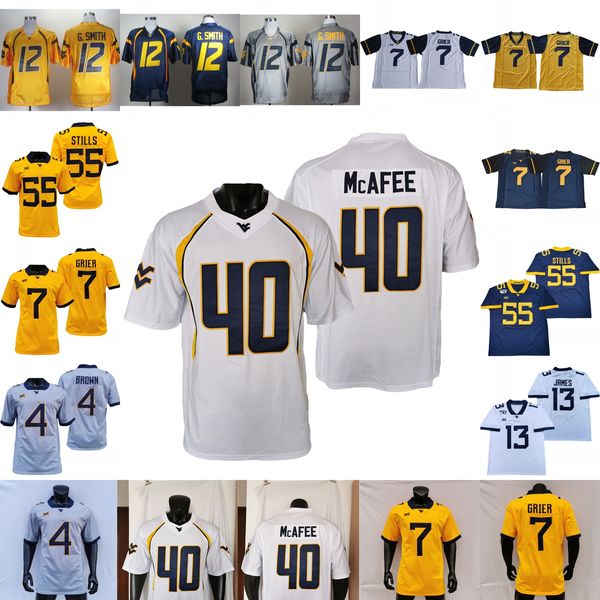 custom west virginia mountaineers wvu football jersey ncaa college leddie brown sam james dante stills will grier sean ryan jarret doege for, Black;red
custom west virginia mountaineers wvu football jersey ncaa college leddie brown sam james dante stills will grier sean ryan jarret doege for, Black;red