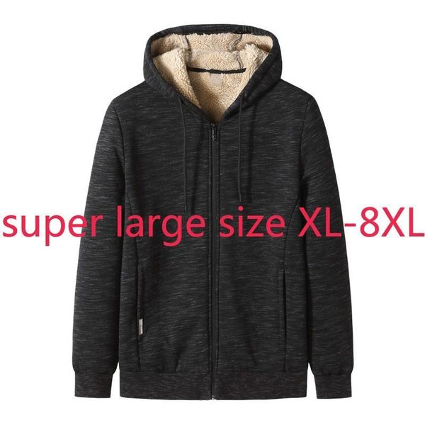 men's hoodies & sweatshirts 2021 arrival super large warm winter thick men hooded knitted jacket casual plus size xl 2xl 3xl 4xl, Black
men's hoodies & sweatshirts 2021 arrival super large warm winter thick men hooded knitted jacket casual plus size xl 2xl 3xl 4xl, Black