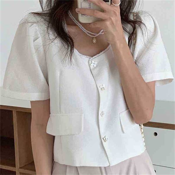 white elegant plus size slim loose casual outwear femme summer minimalist coat jacket office lady chic 210525, Black;brown
white elegant plus size slim loose casual outwear femme summer minimalist coat jacket office lady chic 210525, Black;brown