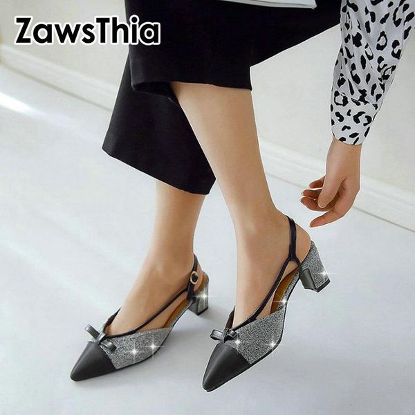 zawsthia 2021 glitter bling sparkling woman shoes blue silver lady med high heels pumps women dress slingback sandals, Black
zawsthia 2021 glitter bling sparkling woman shoes blue silver lady med high heels pumps women dress slingback sandals, Black