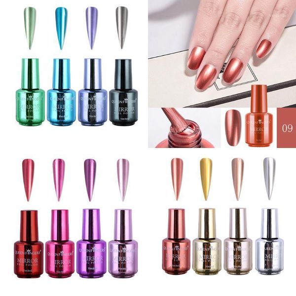 pcs 8ml plating metallic nail polish set glitter magic semi-mirror effect soak off uv lacquer manicure art gel #40 stickers & decals1, Black
pcs 8ml plating metallic nail polish set glitter magic semi-mirror effect soak off uv lacquer manicure art gel #40 stickers & decals1, Black