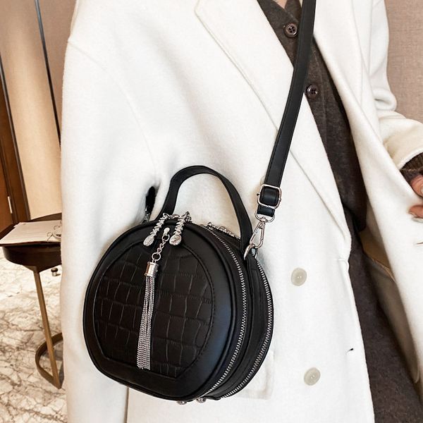 leather round handbag with metal tassel women fashion zipper pouch crossbody shoulder bag luxury women handbag and purse mmm
leather round handbag with metal tassel women fashion zipper pouch crossbody shoulder bag luxury women handbag and purse mmm