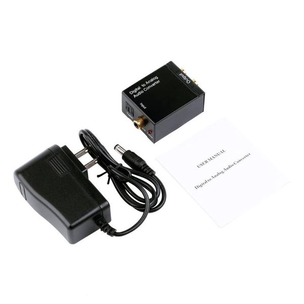 audio cables & connectors digital optical coaxial toslink signal to analog converter adapter rca black
audio cables & connectors digital optical coaxial toslink signal to analog converter adapter rca black