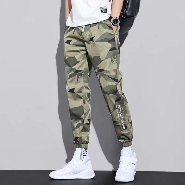 men's pants military camouflage fashion cargo men joggers elastic waist hip hop streetwear jogger size m-4xl, Black
men's pants military camouflage fashion cargo men joggers elastic waist hip hop streetwear jogger size m-4xl, Black