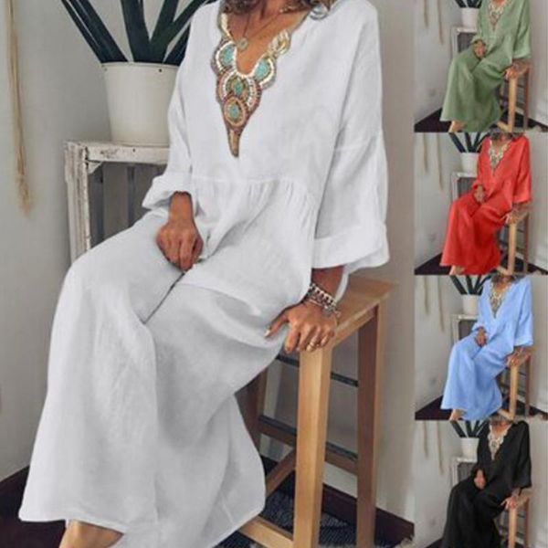 casual dresses women's printed long sleeve v-neck dress spring summer elegant female 2021 fashion loose ladies clothing, Black;gray
casual dresses women's printed long sleeve v-neck dress spring summer elegant female 2021 fashion loose ladies clothing, Black;gray