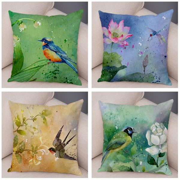 cushion/decorative pillow watercolor flower pattern waterproof pillowcase linen throw cushion cover oil-proof case office decor
cushion/decorative pillow watercolor flower pattern waterproof pillowcase linen throw cushion cover oil-proof case office decor