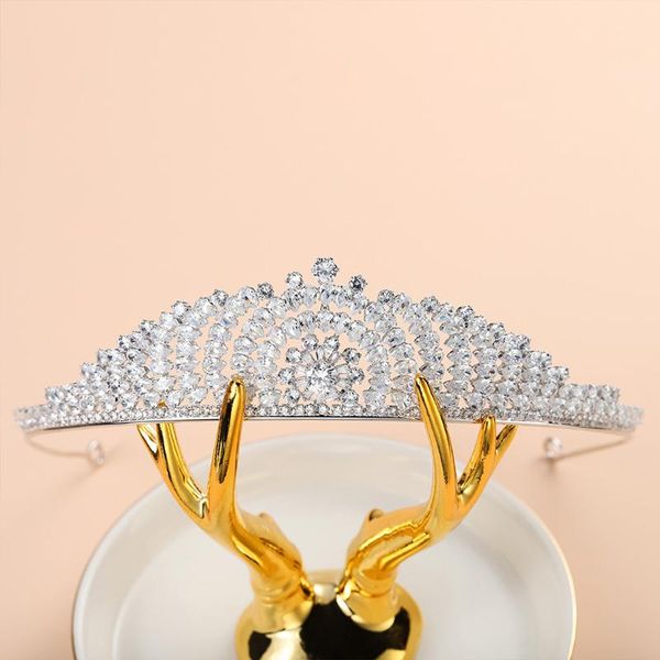 hair clips & barrettes baroque zircon crown headband tiaras wedding bridal large cz pageant jewelry prom headpieces for women, Golden;silver
hair clips & barrettes baroque zircon crown headband tiaras wedding bridal large cz pageant jewelry prom headpieces for women, Golden;silver
