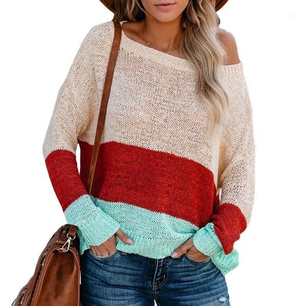 women's sweaters round neck knitting sweater women 2021 autumn long sleeve loose korean warm pullover sueter mujer em*, White;black
women's sweaters round neck knitting sweater women 2021 autumn long sleeve loose korean warm pullover sueter mujer em*, White;black