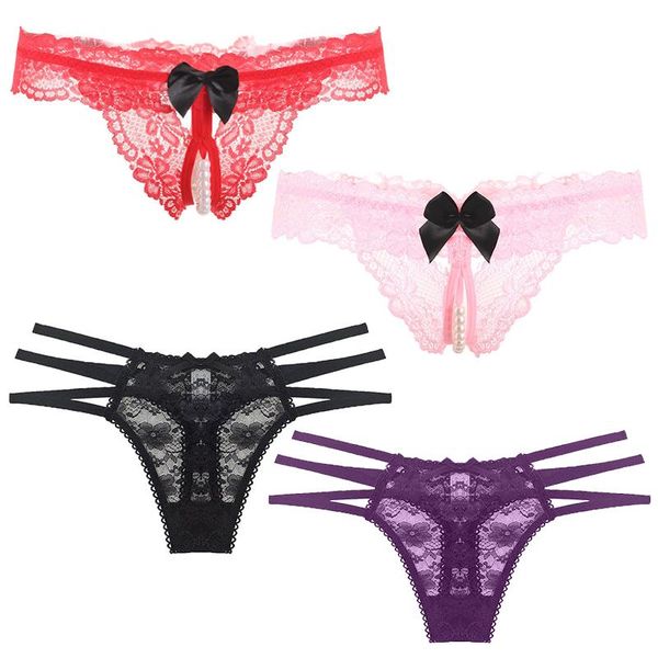 women's panties women lace lingerie temptation low-waist flower thong transparent hollow out underwear female g string briefs, Black;pink
women's panties women lace lingerie temptation low-waist flower thong transparent hollow out underwear female g string briefs, Black;pink
