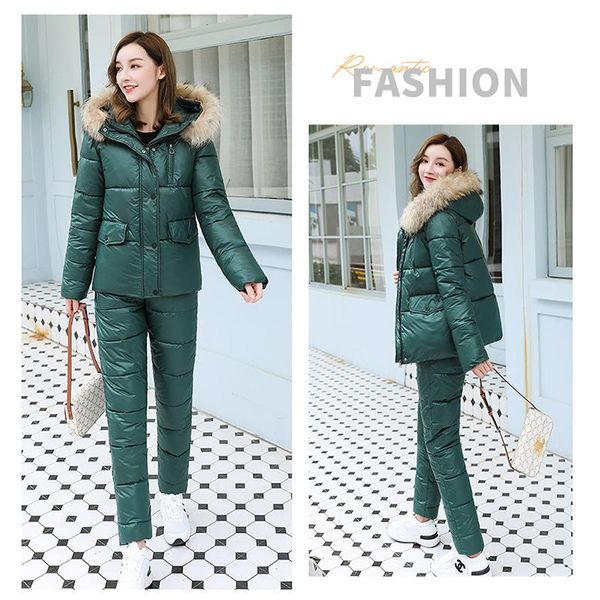 women's two piece pants suspenders jumpsuit cotton coat suit winter women overalls bodysuit jacket skiing pant sets tracksuits 2pcs, White
women's two piece pants suspenders jumpsuit cotton coat suit winter women overalls bodysuit jacket skiing pant sets tracksuits 2pcs, White