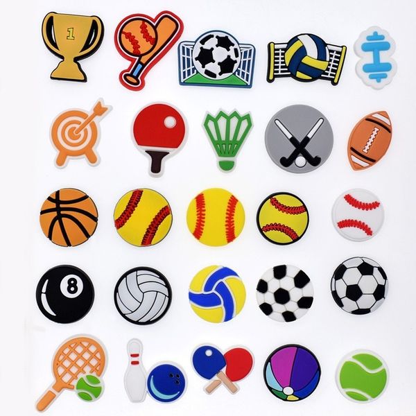 sports balls croc charms for shoe accessories decorations bracelets wristband buckcle decor children teeens birthday gifts, White;pink
sports balls croc charms for shoe accessories decorations bracelets wristband buckcle decor children teeens birthday gifts, White;pink