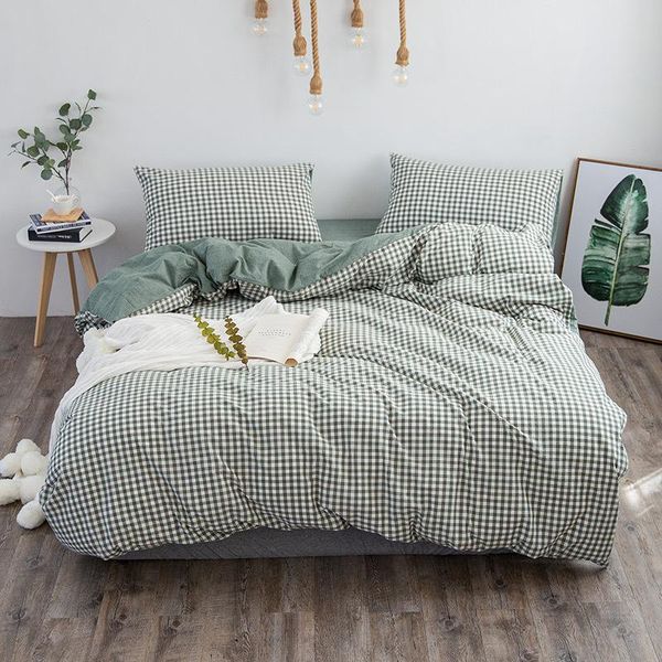 bedding sets elka japanese-style washed cotton four-piece soft and simple plaid sheet quilt cover set oceania
bedding sets elka japanese-style washed cotton four-piece soft and simple plaid sheet quilt cover set oceania