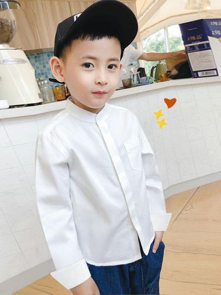 children's long sleeve white shirt cotton 2-12 years boys shirts, White;black
children's long sleeve white shirt cotton 2-12 years boys shirts, White;black