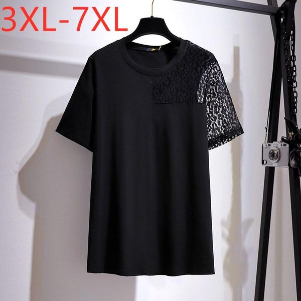 plus size t-shirt missfansiqi 2021 ladies summer for women short sleeve loose cotton black lace o-neck 3xl 4xl 5xl 6xl 7xl
plus size t-shirt missfansiqi 2021 ladies summer for women short sleeve loose cotton black lace o-neck 3xl 4xl 5xl 6xl 7xl