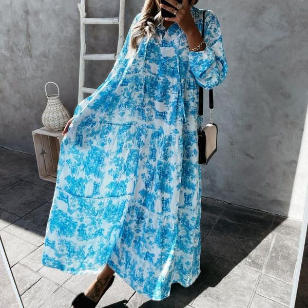 casual dresses summer women's loose dress long animal print v-neck skin-friendly ladies ruffled hem long-sleeved lace-up, Black;gray
casual dresses summer women's loose dress long animal print v-neck skin-friendly ladies ruffled hem long-sleeved lace-up, Black;gray