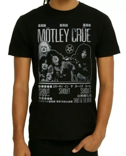 motley crue shout at the devil japan t-shirt new official, White;black
motley crue shout at the devil japan t-shirt new official, White;black