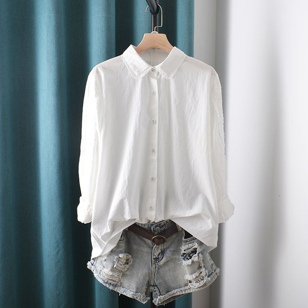 women's blouses & shirts lamtrip unique peter pan collar white cottonlace stitch sleeve shirt blouse 2021 spring em6e
women's blouses & shirts lamtrip unique peter pan collar white cottonlace stitch sleeve shirt blouse 2021 spring em6e