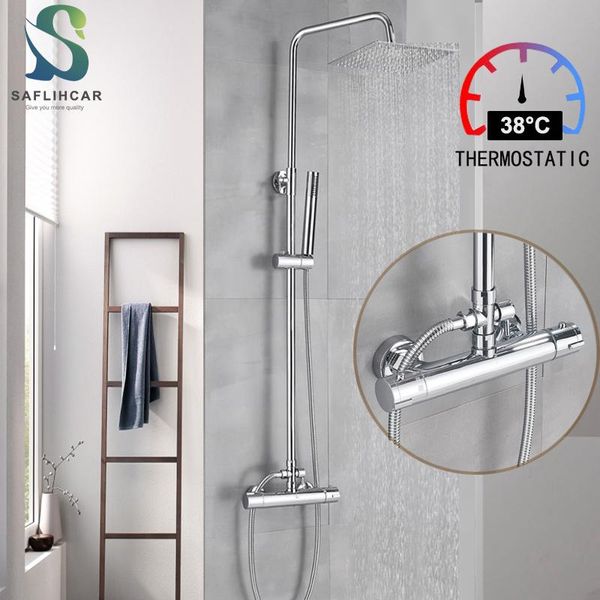 bathroom shower sets 8/10/12 inch thermostatic set square rainfall head brass chrome bathtub mixer valve
bathroom shower sets 8/10/12 inch thermostatic set square rainfall head brass chrome bathtub mixer valve