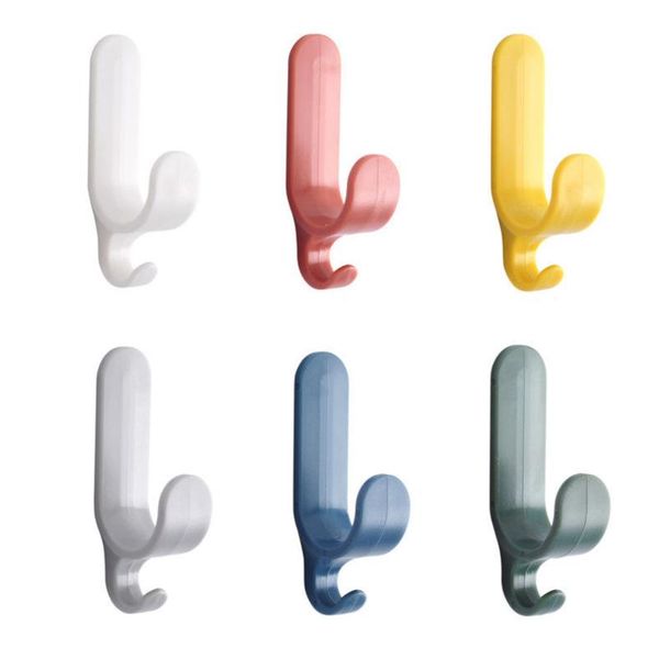 hooks & rails 4pcs /6pc towel hook plastic door hanger self adhesive wall hat racks key organizer home decor holder
hooks & rails 4pcs /6pc towel hook plastic door hanger self adhesive wall hat racks key organizer home decor holder