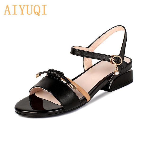 dress shoes aiyuqi women's sandals rome summer thick heel women strap large size 41 42 43 ladies, Black
dress shoes aiyuqi women's sandals rome summer thick heel women strap large size 41 42 43 ladies, Black