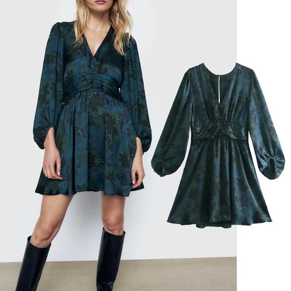 fashion sashes folds print dresses long sleeve ladies loose v-neck waist dress vestidos spring mini casual, Black;gray
fashion sashes folds print dresses long sleeve ladies loose v-neck waist dress vestidos spring mini casual, Black;gray