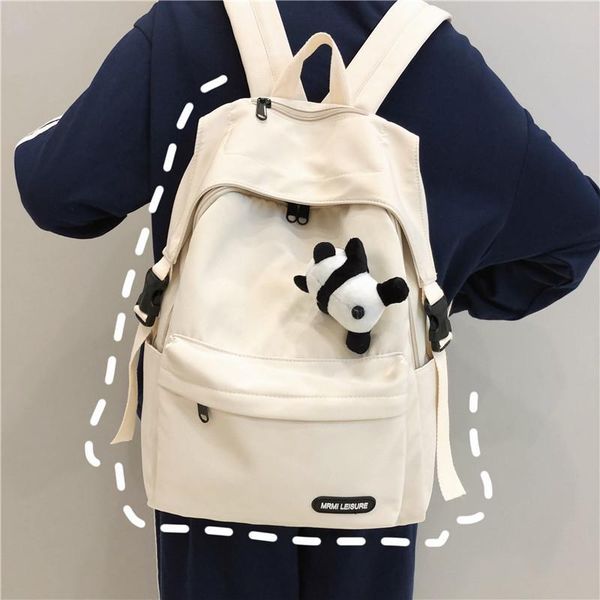 backpack college style simple student schoolbag casual boys sweet beauty students all-match solid color
backpack college style simple student schoolbag casual boys sweet beauty students all-match solid color