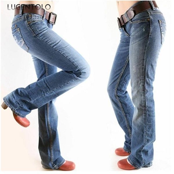 women's long jeans spring summer loose casual hole bleached slim-fit straight fashion female lugentolo, Blue
women's long jeans spring summer loose casual hole bleached slim-fit straight fashion female lugentolo, Blue