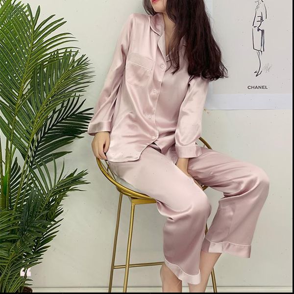 silk pajamas pyjama femme women sleepwear pijama night suit large sizes xxl spring pink set, Black;red
silk pajamas pyjama femme women sleepwear pijama night suit large sizes xxl spring pink set, Black;red