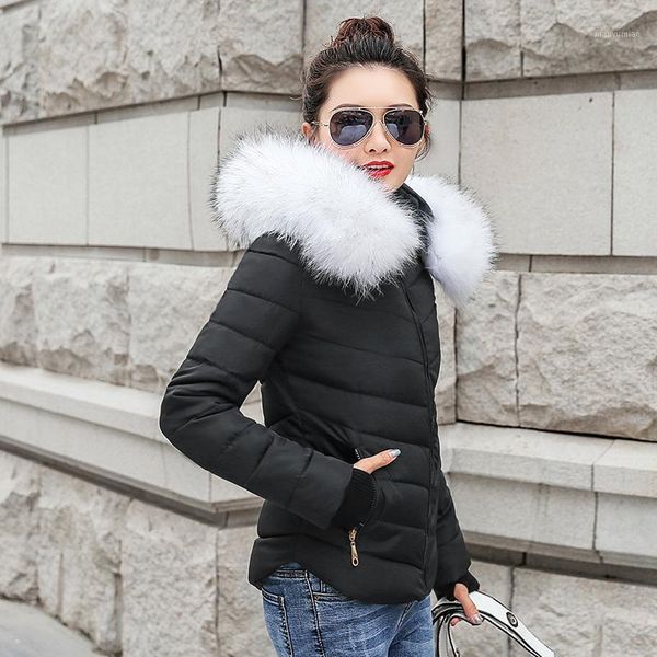 women's down & parkas 2021 winter women plus size 2xl jacket coat casual thick warm short hooded outerwear female big fur collar basic, Black
women's down & parkas 2021 winter women plus size 2xl jacket coat casual thick warm short hooded outerwear female big fur collar basic, Black